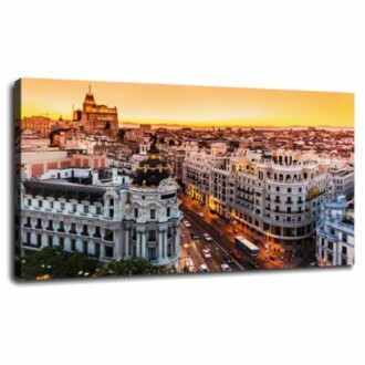 Madrid Spain Pictures Canvas Wall Art